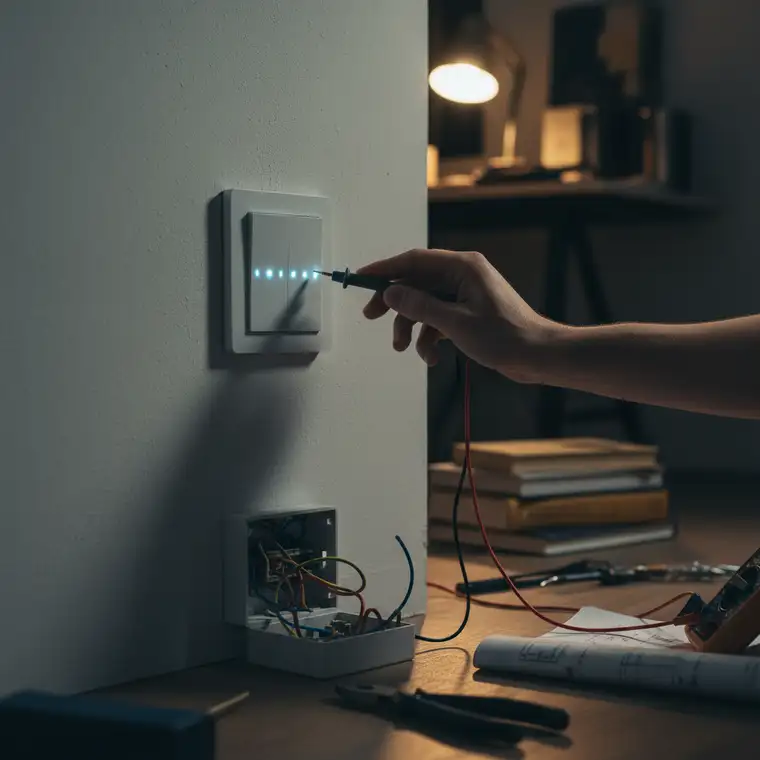 Jak naprawić migający inteligentny włącznik światła bez elektryka