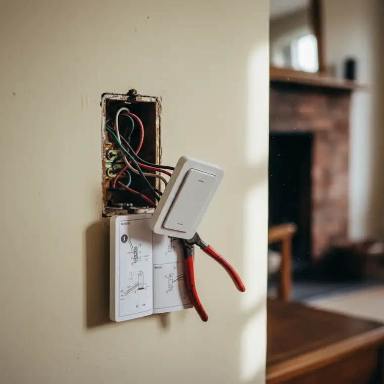 Błędy przy montażu inteligentnych włączników światła w instalacjach bez N