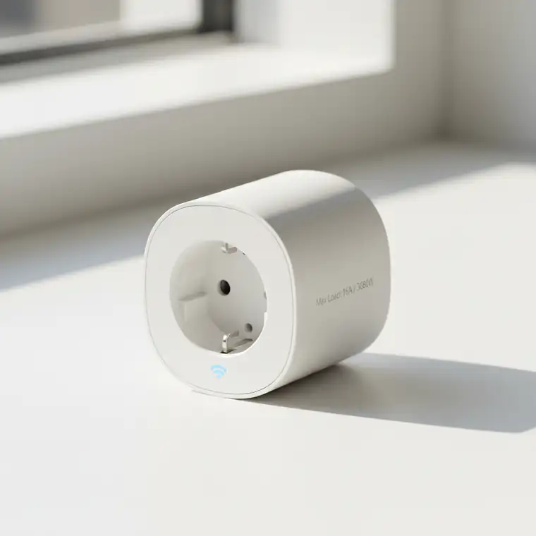 Nowoczesna łazienka z bojlerem elektrycznym sterowanym gniazdkiem smart w taryfie nocnej G12, optymalizacja zużycia energii