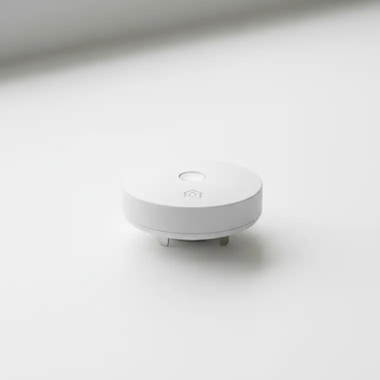 Nowoczesna kuchnia zabezpieczona czujnikami zalania pod zlewem i zmywarką, pokazująca ile kosztuje takie rozwiązanie w 2026 roku