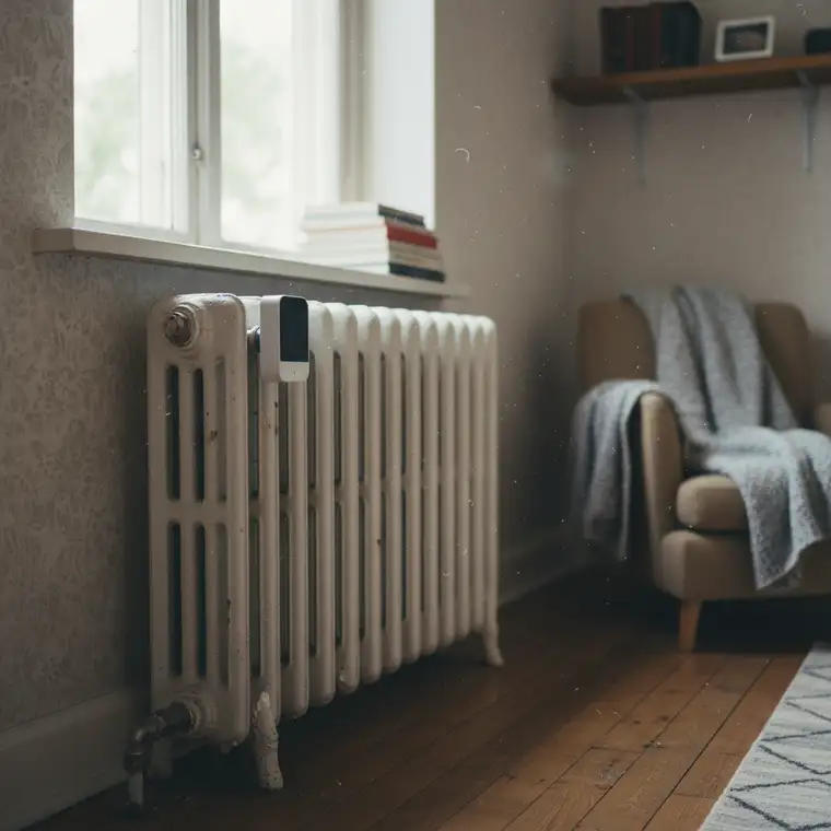 Inteligentny termostat grzejnika a komfort w bloku