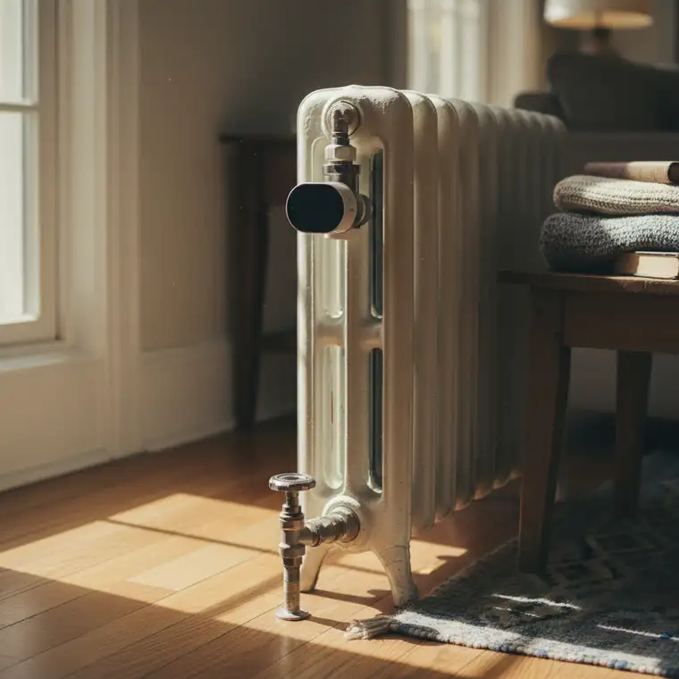 Jak wybrać głowicę termostatyczną smart do starego grzejnika żeliwnego