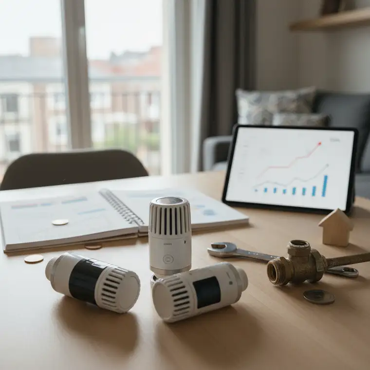 Ile kosztuje inteligentny komplet głowic termostatycznych dla mieszkania 50 m2