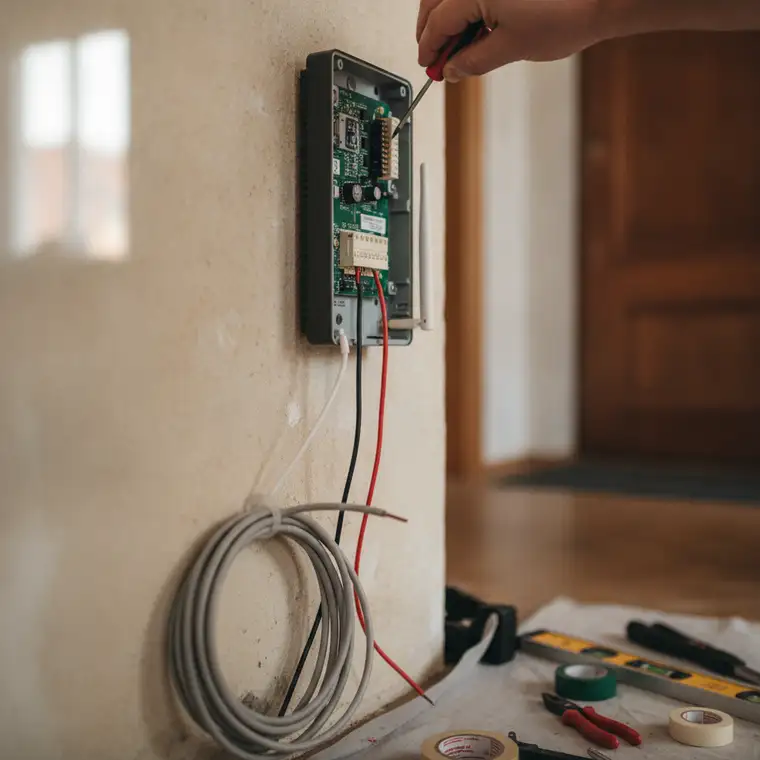 Jak podłączyć wideodomofon Wi-Fi do istniejącej instalacji dwupolowej