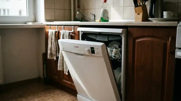 Czy warto naprawić zmywarkę E25 po gwarancji w małej kuchni?