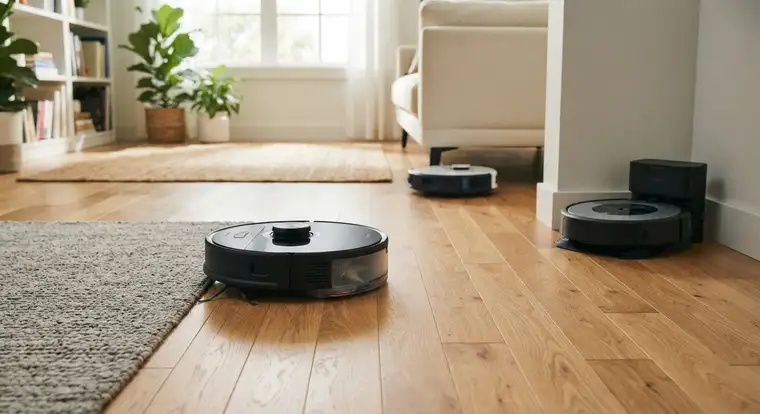 Porównanie suchych robotów odkurzających - Roborock Q5, iRobot Roomba i3 i Eufy RoboVac 11S Max bez mopa w codziennej pracy